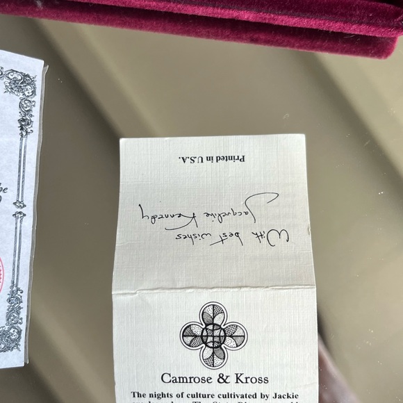 Camrose & Kross Jackie Kennedy Gold and Ruby Bracelet - Picture 6 of 7